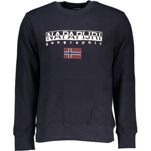 Sweatshirt Met Geborstelde Ronde Hals En Geborduurd Logo