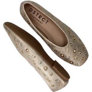 DSTRCT Ballerina's - Dames - Goud - Maat:36