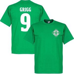 Noord Ierland Logo Will Grigg T-Shirt - L