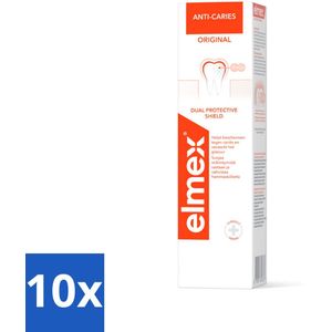 Elmex Tandpasta Anti-Cariës Original 75 ml - Bulkverpakking - 10 stuks