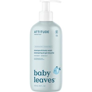 ATTITUDE 2in1 Shampoo en Body Wash Good night - Baby Leaves (473ml) ECO - duurzaam