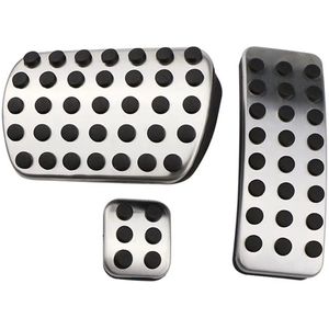 Aluminium Sport Pedalen Set Geschikt voor Mercedes GLE GLS ML GL A Klasse W166 X166 – Antislip Gaspedaal, Rem en Voetriem