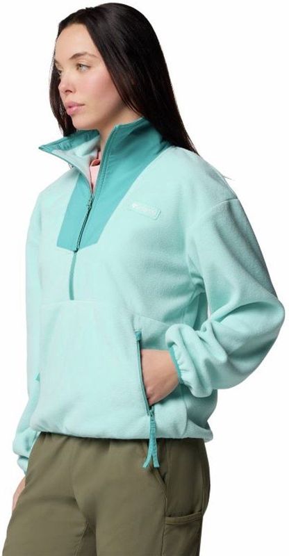 Columbia - Sequoia Grove - Fleece - Groen - Zacht Fleece - 1/2 Rits