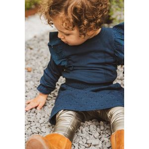 4PRESIDENT Rok Meisjes - Blue Wing Teal Aop - Maat 98