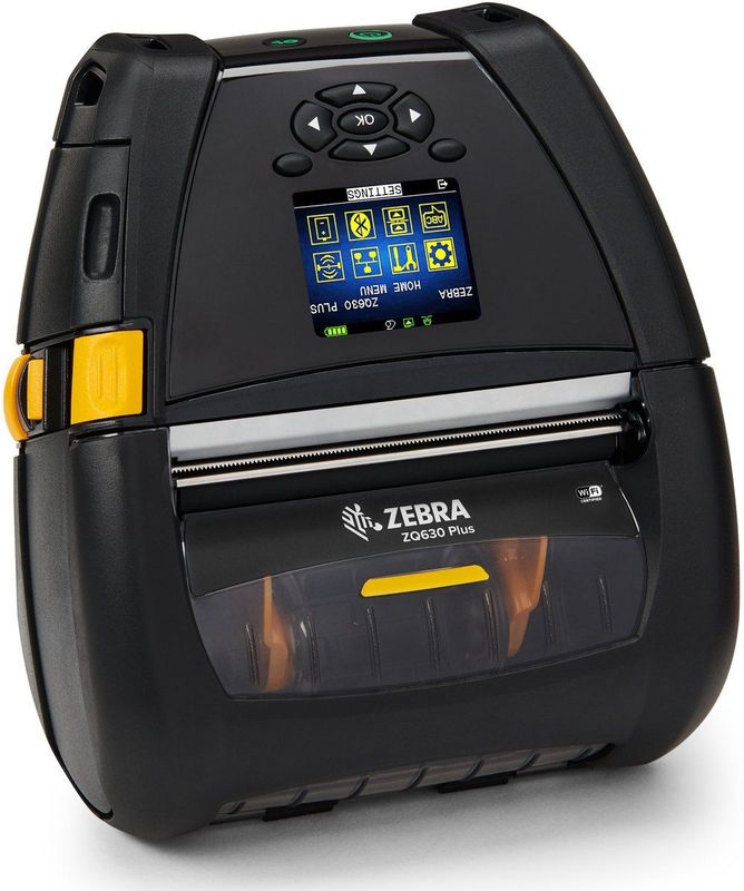 Zebra - ZQ630 Plus RFID - Labelprinter - Zwart - 203 dpi