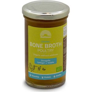 Mattisson - Biologische Botten Bouillon Gevogelte - Bone Broth Poultry - Bottenbouillon - 240ml
