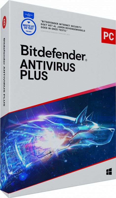 Bitdefender Antivirus Plus - 12 Maanden - 1 Apparaat - Nederlands