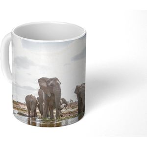 Mok - Olifant - Koffiemok - 350 ML - Afrikaans