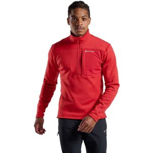 Montane - Fury XT - Sweatshirt - Rood - Halve Rits - Man