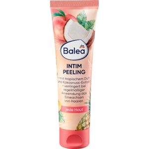 Balea Intieme Peeling Tropic | 1x 100 ml - Met kokosnootextract - Tropische geur | Speciaal ontwikkeld voor de gevoelige intieme zone