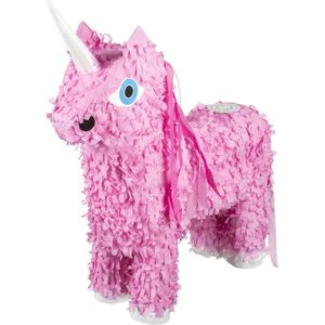 Boland - Piñata Eenhoorn roze (L) - Verjaardag, Kinderfeestje, Themafeest - Unicorn
