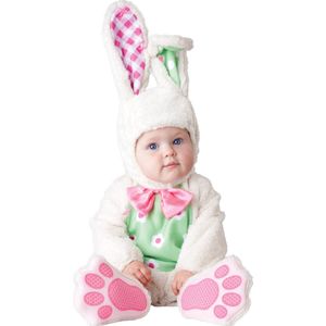 BOLO PARTY - Konijn kostuum voor baby's - Luxe - 68/74 (6-12 maanden)