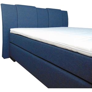 Slaaploods.nl Zeus - Boxspring inclusief matras - 160x200 cm - Blauw