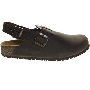 Donkerber Bruing Clogs Met Riem Bionatura maat 36