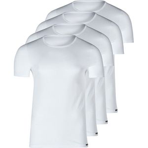Skiny Heren onder t-shirts 4 pack Basis