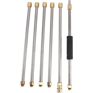 Extension Wand 90 Inch Rvs Power Washer Lance Dak 6 stks - Voor Hogedrukreiniger .