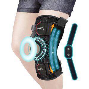 Verstelbare Cilnos Kniebrace - Meniscus Kniebandage met Zijstabilisatoren - Pijnverlichting bij Artritis of Chirurgisch Herstel knee brace