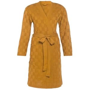 Gebreide Ochtendjas voor Dames en Heren - Katoenen Badjas met Ceintuur en Zakken