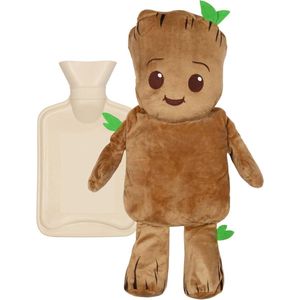 Zachte Hoes Kruik van Natuurrubber 1L (Groot) met Warmtekussen