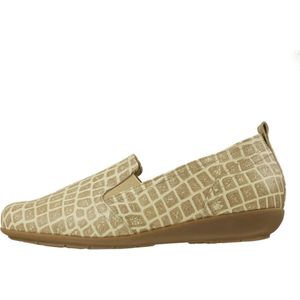 Natural Feet - Clea - Slipper - Zwart - Hertenleer