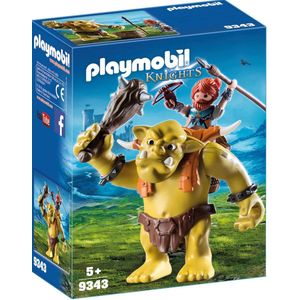 PLAYMOBIL  Reuzentrol met soldatendwerg - 9343