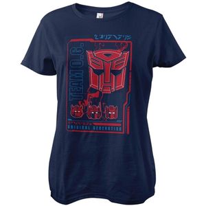 Transformers Autobots Original Generation Girly Tee Damen T-Shirt Navy-S