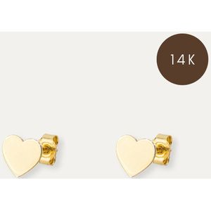 V&F 14K Gouden gevulde oorbellen - Oorbellen dames goudkleurig - Gouden Oorbellen Dames - Gouden oorbellen 14 karaat - Oorringen - Oorbellen dames goudkleurig - Cadeau