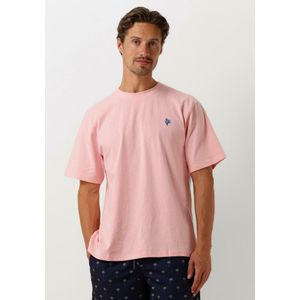 Shiwi Men Lizard T-shirt Polo's & T-shirts Heren - Polo shirt - Roze - Maat M