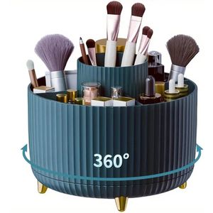 Livano make Up Organizer - Koffer - Tas - Makeup - Lades - Skincare - Cosmetica - Groen