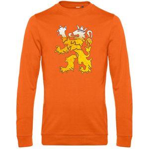 Sweater Holland Leeuw Bier | Oranje Shirt | Koningsdag Kleding | Oranje | maat L