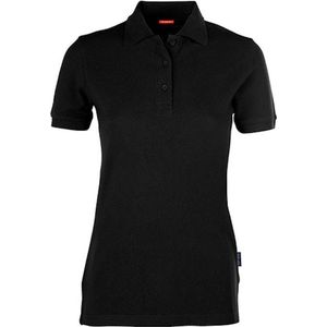 HRM - Heavy Performance Polo - Zwart - 100% Katoen - Dames Poloshirt