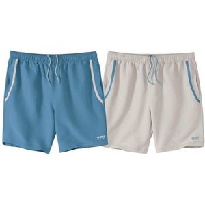 ATLAS FOR MEN - Set van 2 shorts Sport Summer - Heren - Verkrijgbaar in grote maten - XL