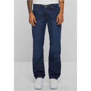 Urban Classics - Heavy Ounce Jeans Broek rechte pijpen - Taille, 38 inch - Blauw