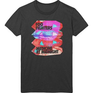 Foo Fighters - Medicine At Midnight Heren T-shirt - XL - Zwart