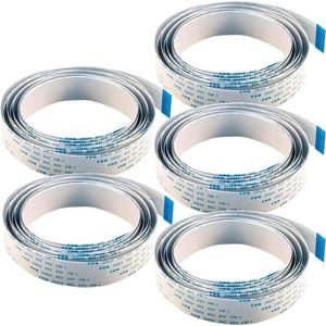 AZDelivery 5 x Vervanging flex kabel 200 cm compatibel met Raspberry Pi Camera/Display