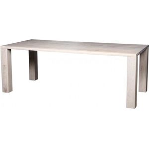 Vergadertafel Lissabon breed 240CM diep 100CM bladkleur Zand Matlak