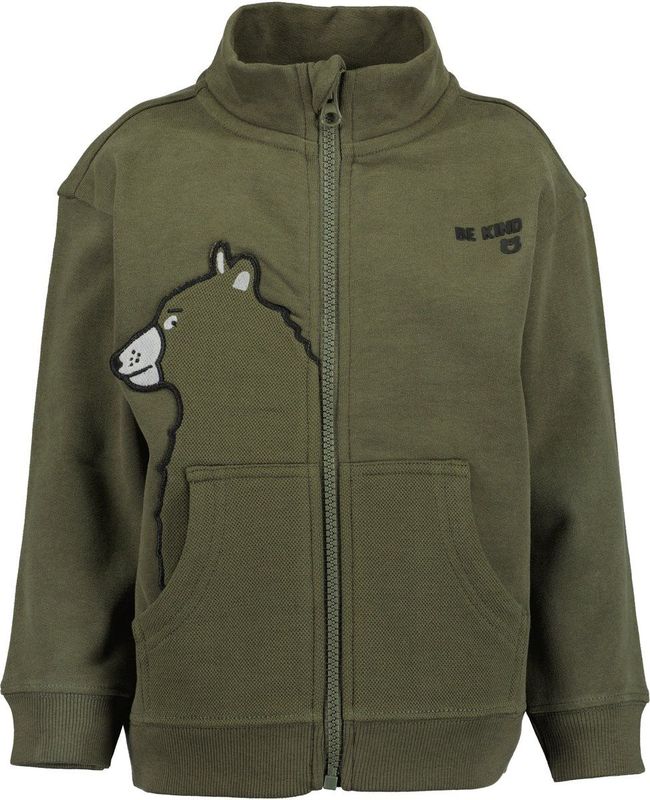 Blue Seven sweatvest Groen 92