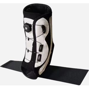 Enkelbrace - enkel brace - enkelbandage - Beste enkelbrace - Enkelbrace verstuiking - Enkelbrace hardlopen - Maat 41-46 Wit