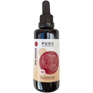 Pure Mushrooms - Reishi Paddenstoelen Extract - Alcoholvrij - Bio - 60ml