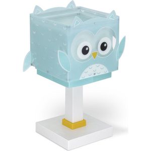 Dalber Owl - Kinderkamer tafellamp - Blauw