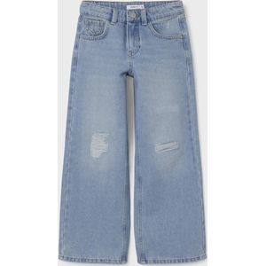 NAME IT NKFROSE HW WIDE JEANS 1411-TE NOOS Meisjes Jeans - Maat 140