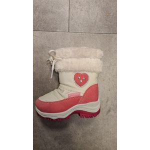 rucanor snowboot wit/Roze maat 19