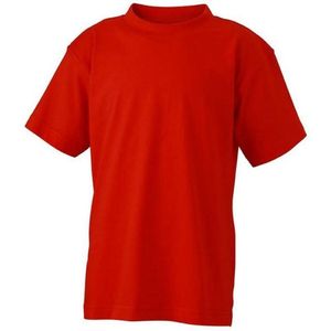 James and Nicholson Dames/dames Poplin-shirt met lange mouwen (Tomatenrood)