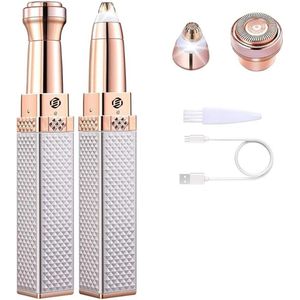 Equivera Epileerapparaat Dames - Epilator voor Vrouwen - Ladyshave - Ontharingsapparaat - Eenvoudig Ontharen