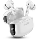 Buddi - Pulse - Draadloze Oordopjes - Wit - Noise Cancelling ANC