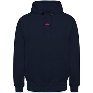 Barbie Logo Klein Borduurwerk Hoodie unisex