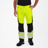 Engel Safety+ EN ISO 20471 Multinorm broek 2235-825 - Hi-vis Yellow / Black - 110