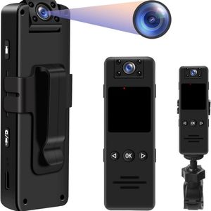 ZRSS® Bodycam - Action Cam - Bewegingsdetectie - Spy Camera - Met Nachtzicht