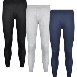 Thermo Onderbroek Heren 3-Pack - Long Johns voor Skiondergoed