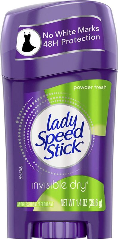 Lady Speed Stick - Invisible Dry Powder Fresh Deodorant - 40 g - 24H Clear Protection